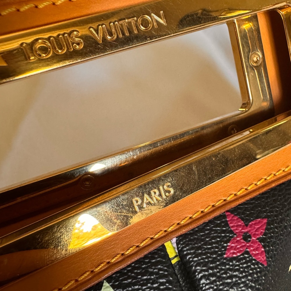 Louis Vuitton Multicolor Monogram Bag Judy Vintage Authentic - Picture 9 of 13